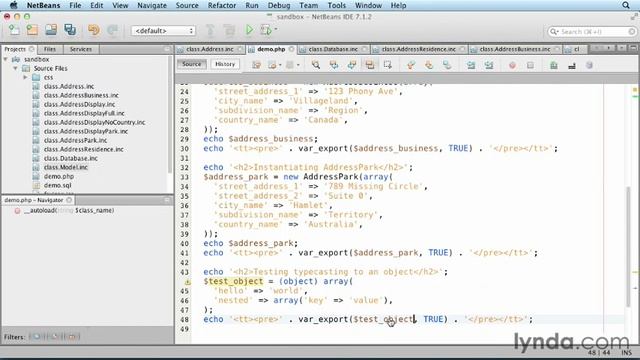 PHP OOP:  26 PHP Standard Class