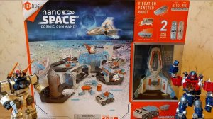 Diaclone BASE / Nano SPACE Cosmic Command / HEXBUG