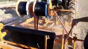 Грядообразователь самодельный, первый запуск