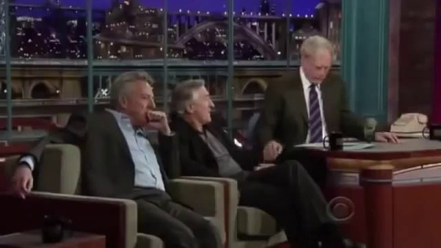 Robert De Niro  Dustin Hoffman on David Letterman Full Interview