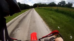 Honda crf250r Top Speed