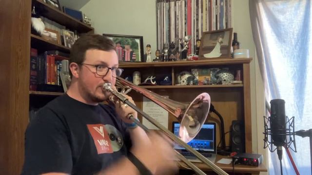 Tyrell #5 with a TZ Audio Stellar X3 | Jeremy Smith, Trombone смотреть онлайн