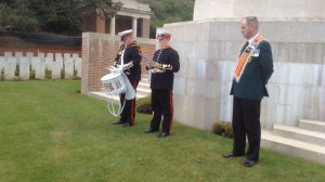 Millar Memorial Band Somme 2016