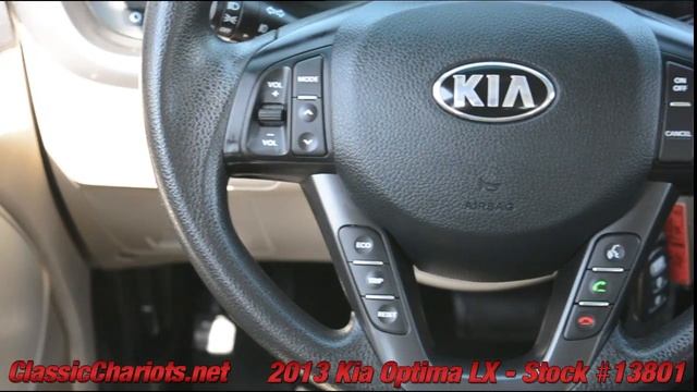 Used 2013 Kia Optima LX For Sale at Classic Chariots in Vista - Stock #13801 смотреть онлайн