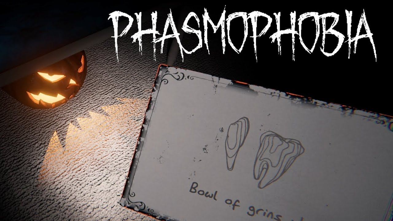 Собираем открытки на halloween. Часть 2. Фазмофобия с друзьями #86 | PHASMOPHOBIA