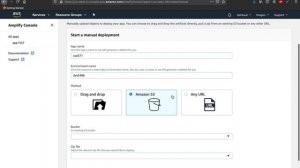 Deploying code in AWS Amplify without GIT integration