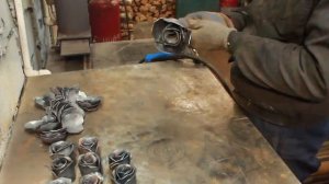 Кованая Роза. Making a Steel Rose.