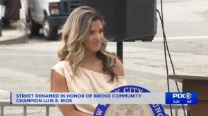 Bronx street renamed for community champion Luis E. Rios