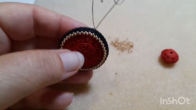 TUTORIAL Ciondolo Talismano - handmade jewelry - bead work - Collaborazione Beadpark смотреть онлайн