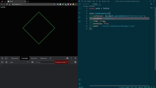 Lottie Animations для Frontend разработчика. Современная веб анимация. Подключение Lottie-web смотреть онлайн
