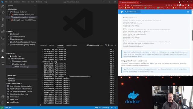Docker Wordpress смотреть онлайн