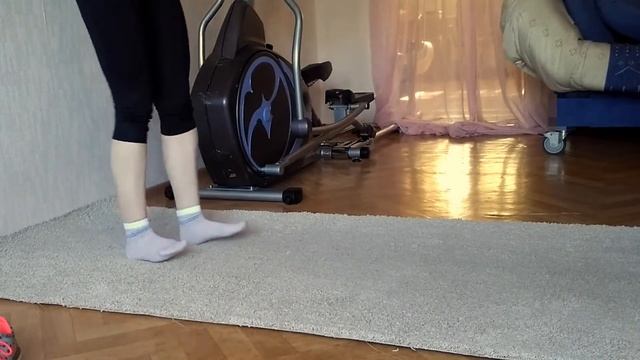Как снять усталость ног.