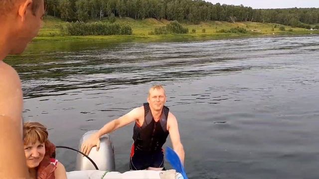 Тестирование зимней плюшки на воде. Катание на кайтборде. Выходные на природе. смотреть онлайн