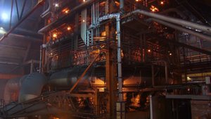 Новая домна Нижнетагильского металлургического завода