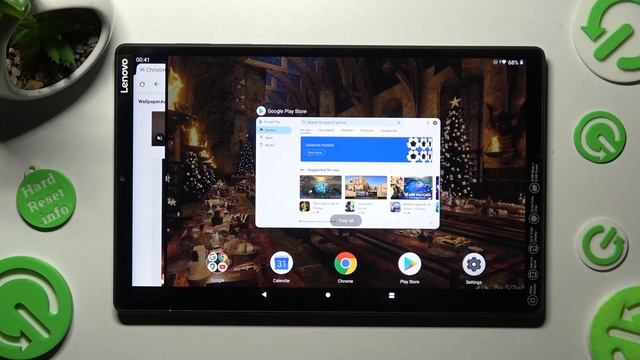 Lenovo TAB M10+ - How to Use Split Screen / Divide your Screen & Use 2 APPs Simultaneously смотреть онлайн