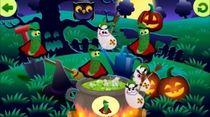 Смешная Еда! Хеллоуин - Детская развивающая игра, учим овощи - Funny Food! Halloween