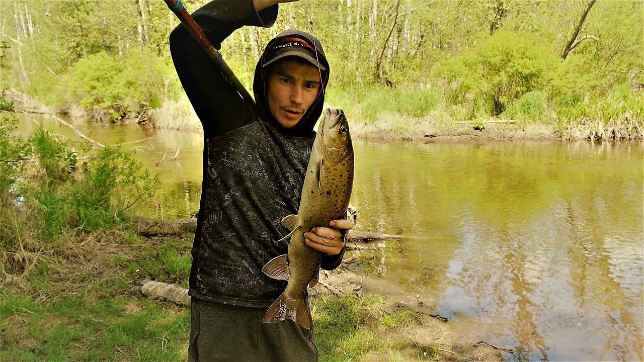 РЕКОРДНЫЙ ЛЕНОК ДЕРСУ НА УДОЧКУ. НЕСКОЛЬКО ДНЕЙ В ТАЙГЕ. смотреть онлайн