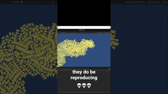 When you forget to limit AI reproduction #shorts #indiegame #limbdamagegames
