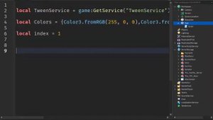 Как сделать радужный блок | Roblox Studio | Туториал №10