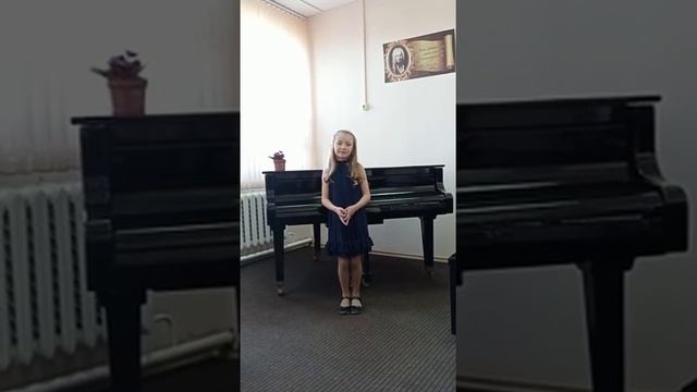 Бондарчук Екатерина Михайловна, 7 лет, академический вокал, "Ути-Ути" сл.М.Яснова, муз. Н.Берестова смотреть онлайн