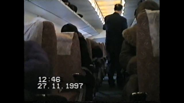 Шушенское-Подкаменное Тунгуска-Норильск 27.11.1997.Самолет Ан-24 Бортовой номер RA-46489. смотреть онлайн