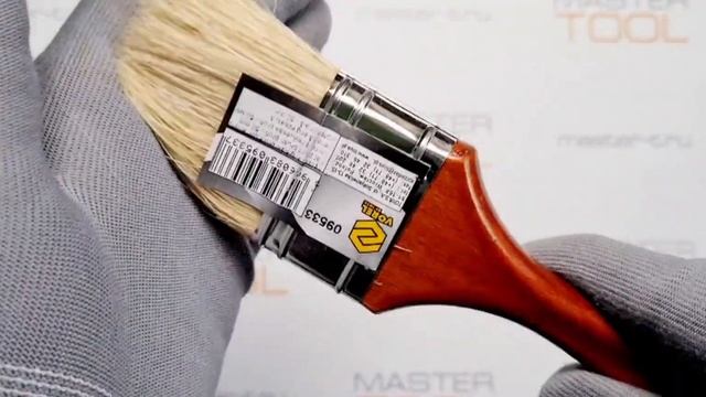 Кисть флейцевая VOREL, деревянная ручка 50 мм ПРОФИ, 9533 смотреть онлайн