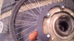 как снять звезду на велике и почистить ее