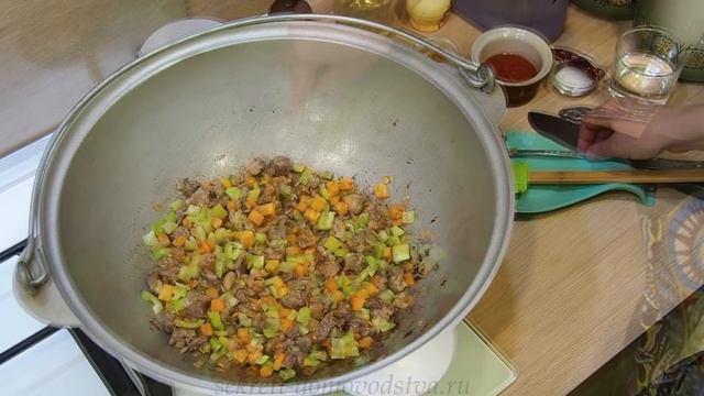 Лагман — настоящий классический рецепт приготовления домашнего лагмана по-узбекски. Очень вкусно! смотреть онлайн