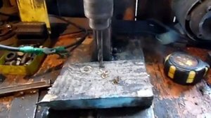 Дрель из перфоратора .