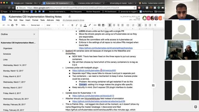 Kubernetes SIG Storage - CSI Implementation Workgroup 20180314 смотреть онлайн