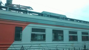 ТЧ-15 Санкт-Петербург-Балтийский из окна электропоезда, 17.03.2021г.
