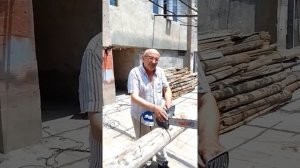 Витязь 2200 электропила.Бюджетная пила.