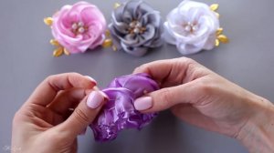 ? ЦВЕТЫ ИЗ АТЛАСНОЙ ЛЕНТЫ ?