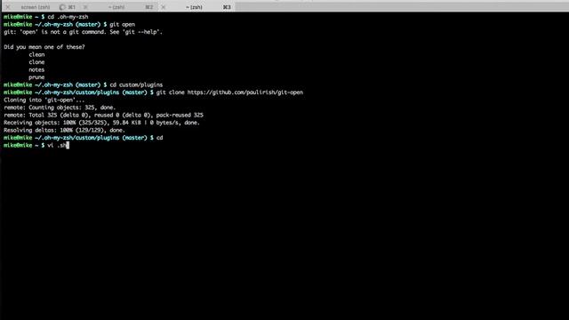 Open GIT repo URL with git open CLI command смотреть онлайн