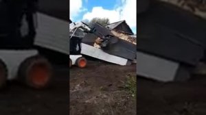 Обратная лопата экскаватор на мини погрузчик Lonking 2