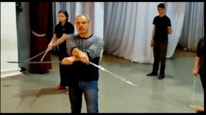 Мастер-класс владения казачьей шашкой  Ансамбль РУССКИЕ УЗОРЫ