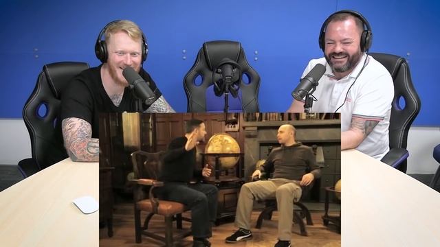 Learn English with Ricky Gervais REACTION!! | OFFICE BLOKES REACT!! смотреть онлайн