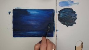 Как научиться рисовать. Гроза гуашью