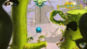 Гонка в воздухе. История жабы. Rayman Legends. Прохождение
