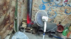 Буржуйка в гараже - очень нужная вещь