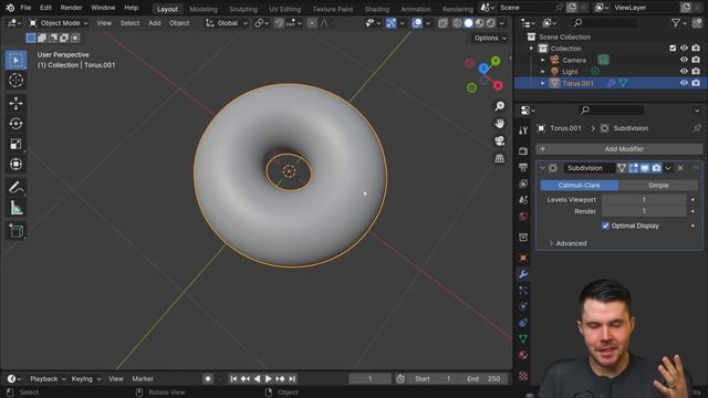 Beginner Blender 4.0 Tutorial - Part 2 Basic Modelling