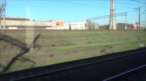 Что видно из окна Сапсана когда он отправляется с Московского вокзала?