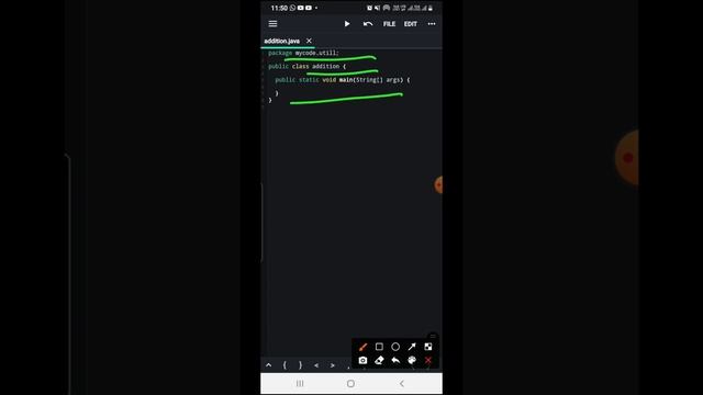 Run #Java Programming in Mobile Android Operating System| @Vidhu Mishra  |with Source Code & Outpu