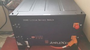 Lifepo4-Ampleness si invertor SRNE 5000w. O mica prezentare