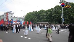 День Республики в Донецке 11 мая 2015
