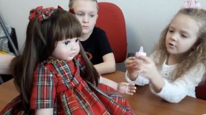 Кукла Реборн 60 см с Алиэкспресс Aliexpress Кукла как настоящий ребенок