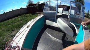 лодка Прогресс 4 - восстановление.