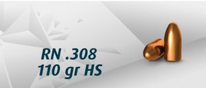 Пуля H&N Sport .30 Carb 110gr/7,1грамм RN HS