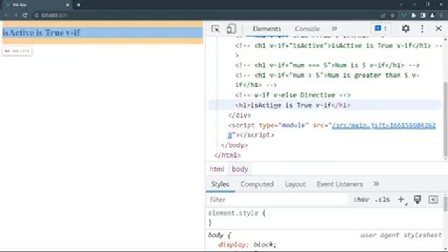 Conditional Rendering in Vue Js (Hindi)