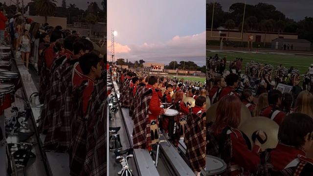 Kiltie Highland Drums during the first quarter of the RHS vs Lehigh football game.